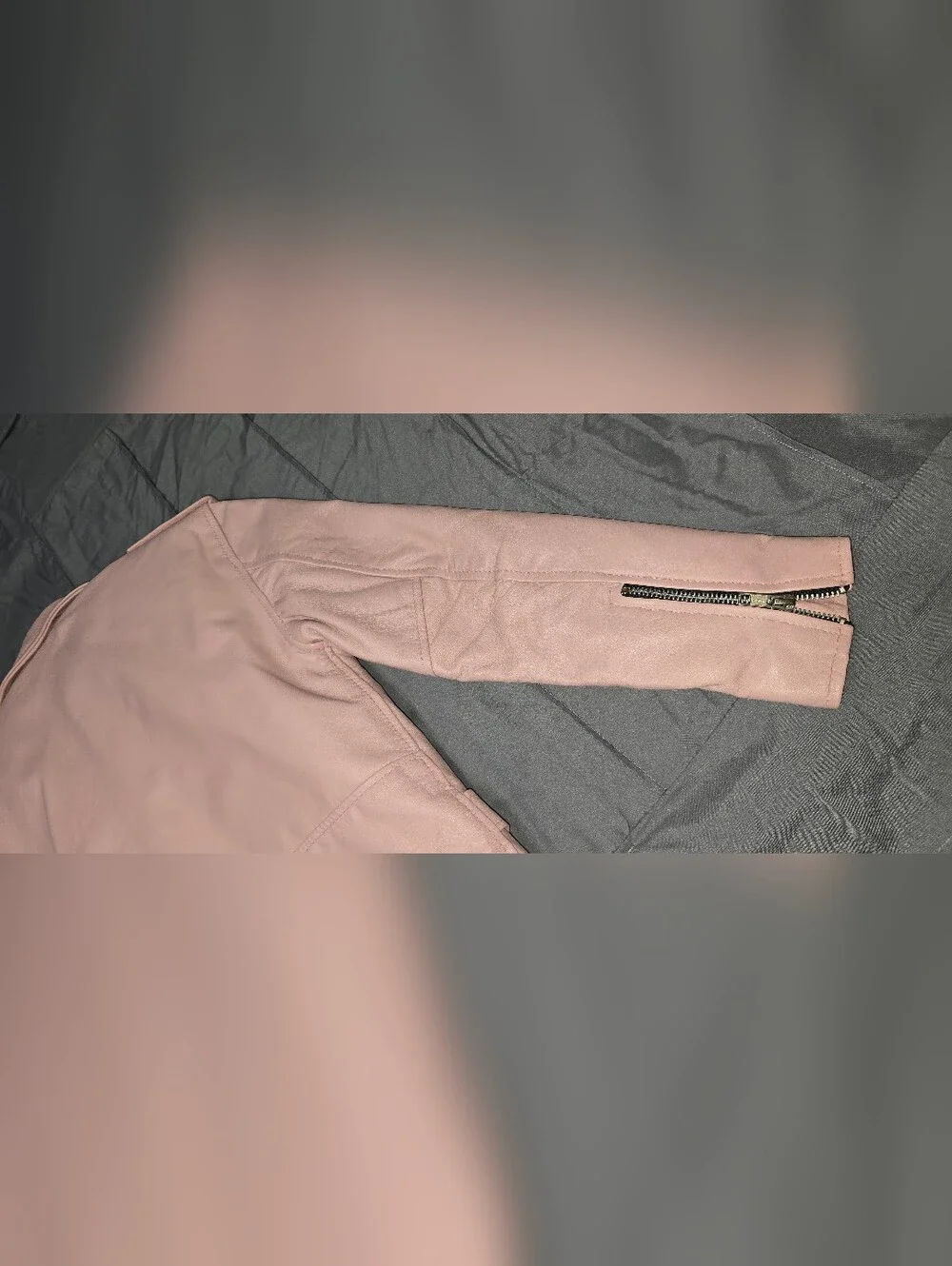 Milwaukee Leather Genuine Leather Pink Moto Biker Jacket XS Belted